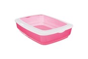 Katter - Trixie Brisko cat litter tray with rim 38 × 11 × 50 cm - Assorted - TX40394