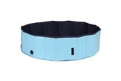 Hundar - Trixie Dog pool ø 80 × 20 cm light blue/blue - TX39481