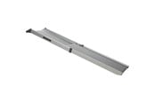 Hundar - Trixie Telescope ramp aluminium/plastic/sandpaper 43 × 100–180 cm 5.8 kg grey - TX3940