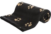 Hundar - Trixie Barney blanket fleece 150 × 100 cm black/beige - TX37182