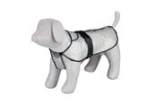 Hundar - Trixie Tarbes raincoat M: 46 cm transparent/black piping - TX3004