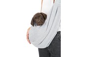 Hundar - Trixie Junior Pet Front Carrier Soft Light Grey 22x20x60cm Up to 5kg - TX28948
