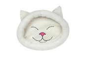 Katter - Trixie Mijou bed round 48 × 37 cm cream - TX28632