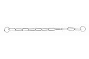 Hundar - Trixie Chain Collar M 46cm 3mm - TX2148