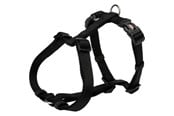 Hundar - Trixie Premium H-harness XXS–XS: 20–32 cm/10 mm black - TX204801