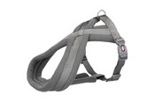 Hundar - Trixie Premium touring harness M: 45–80 cm/25 mm graphite - TX203916