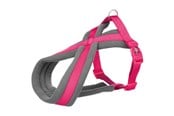 Hundar - Trixie Premium touring harness S: 35–65 cm/20 mm fuchsia - TX203711