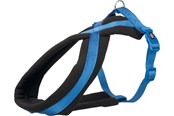 Hundar - Trixie Premium touring harness S: 35–65 cm/20 mm royal blue - TX203702