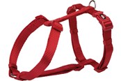 Hundar - Trixie Premium H-harness M–L: 52–75 cm/20 mm red - TX203403
