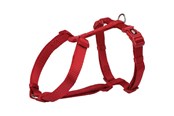 Hundar - Trixie Premium H-harness S–M: 42–60 cm/15 mm red - TX203303