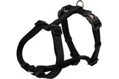 Hundar - Trixie Premium H-harness S–M: 42–60 cm/15 mm black - TX203301