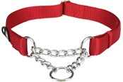 Hundar - Trixie Premium semi-choke L–XL: 45–70 cm/25 mm red - TX202903