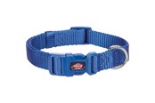 Hundar - Trixie Premium collar M–L: 35–55 cm/20 mm royal blue - TX201602
