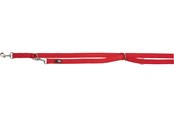 Hundar - Trixie Premium adjustable lead double-layered XS: 2.00 m/10 mm red - TX201003