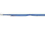 Hundar - Trixie Premium adjustable lead double-layered M–L: 2.00 m/20 mm royal blue - TX200802