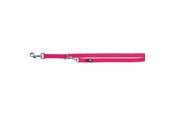 Hundar - Trixie Premium adjustable leash L–XL: 2.00 m/25 mm fuchsia - TX200611