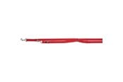 Hundar - Trixie Premium adjustable leash M–L: 2.00 m/20 mm red - TX200503