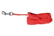 Hundar - Trixie Tracking leash round S–M: 15 m/ø 5 mm red - TX19773