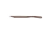 Hundar - Trixie Rustic fatleather adjustable Leash L–XL: 2.00 m/25 mm dark brown - TX19003
