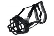 Hundar - Trixie Muzzle Flex muzzle rubber M black - TX17612