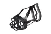 Hundar - Trixie Muzzle Flex muzzle rubber S black - TX17611