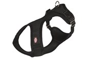 Hundar - Trixie Comfort Soft touring harness XXS–XS: 28–40 cm/15 mm black - TX16251