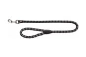 Hundar - Trixie Cavo lead L–XL: 1.00 m/ø 18 mm black/graphite - TX144220