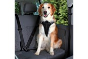 Hundar - Trixie Comfort car harness L: 65–80 cm/23 mm black - TX12857