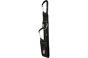 Hundar - Trixie Universal belt strap mounteneer carabiner 30 cm/38 mm black - TX12775