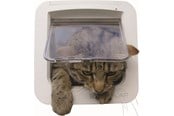 Katter - Sureflap Microchip cat flap White - K39000