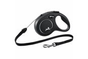 Hundar - Flexi New CLASSIC S  Leash 8 m black - H7843S