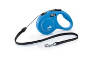 Hundar - Flexi New Classic S Cord Leash 5 m Blue - H7841L