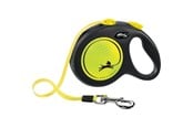 Hundar - Flexi New Neon yellow leash L 5M 50KG - H7832