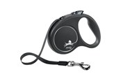 Hundar - Flexi Black Design S leash 5 m 15 kg black - H78014S