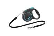 Hundar - Flexi Black Design S leash 5 m 12 kg blue - H78012L