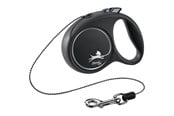Hundar - Flexi Black Design XS leash 3 m 8 kg black - H78011S