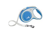 Hundar - Flexi New Comfort M Tape Leash 5m 25kg Blue - H78008L