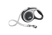 Hundar - Flexi New Comfort XS Tape Leash 3m 12kg Black - H78006S