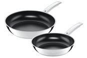 Pannor - WMF Durado fry pan 24+28 cm set steel handle - 0748026021