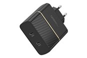 Mobile - Adapters & Chargers - OtterBox EU Wall Charger 50W - 1X USB-C 30W + 1X USB-C 20W USB-PD - black - 78-52724