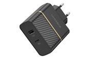 Mobile - Adapters & Chargers - OtterBox EU Wall Charger 30W - USB-C 18W + USB-A 12W USB-PD - black - 78-52723