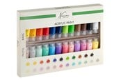 Konst- och hantverksmaterial - Nassau Paint set acrylic 24 x 22 ml - AR0737/GE