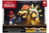 Lekset - Jakks Super Mario 4 Inch Mario vs. Bowser Figure Set - 64512-4L