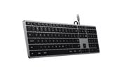 Tangentbord - Satechi Slim W3 - Tangentbord - Nordisk - Grå - ST-UCSW3M-ND