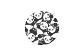 Andra mobiltillbehör - PopSockets Pandamonium - 800976