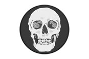 Andra mobiltillbehör - PopSockets Shaky Bones White - 804374