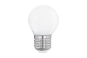 Glödlampor - EGLO LED-glödlampa G45 Mini ball 4W/827 470 lumen matt E27 - 110036