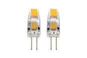 Glödlampor - EGLO LED-glödlampa 1.2W/827 100 lumen dimmable 2-pack G4 - 110158