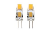 Glödlampor - EGLO LED-glödlampa 1.8W/827 200 lumen dimmable 2-pack G4 - 110159