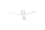 Uppvärmning och kylutrustning - EGLO LERICI Ceiling-flush fan w.light milky - 35087